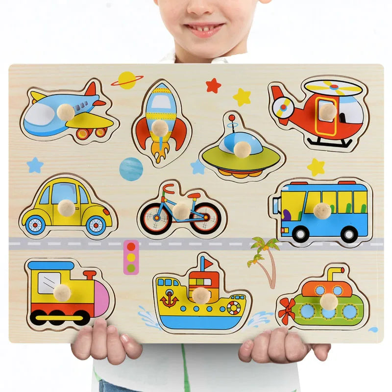 Jouet bebe - Jouet pour bébé - Puzzle 3D MontessoriBoard™