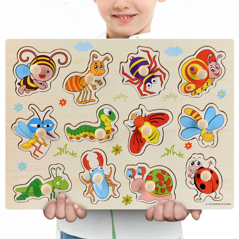Jouet bebe - Jouet pour bébé - Puzzle 3D MontessoriBoard™