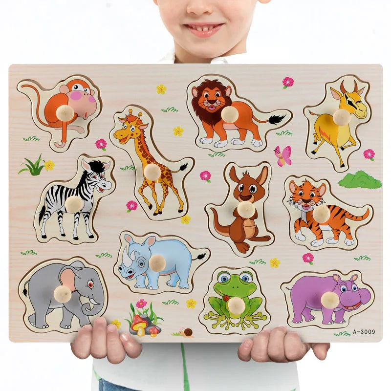 Jouet bebe - Jouet pour bébé - Puzzle 3D MontessoriBoard™