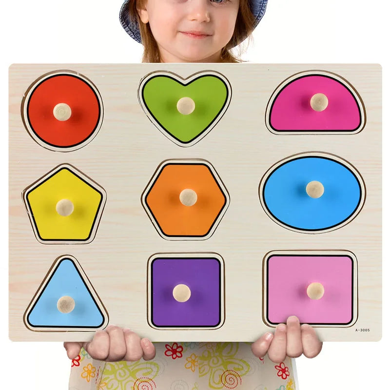 Jouet bebe - Jouet pour bébé - Puzzle 3D MontessoriBoard™
