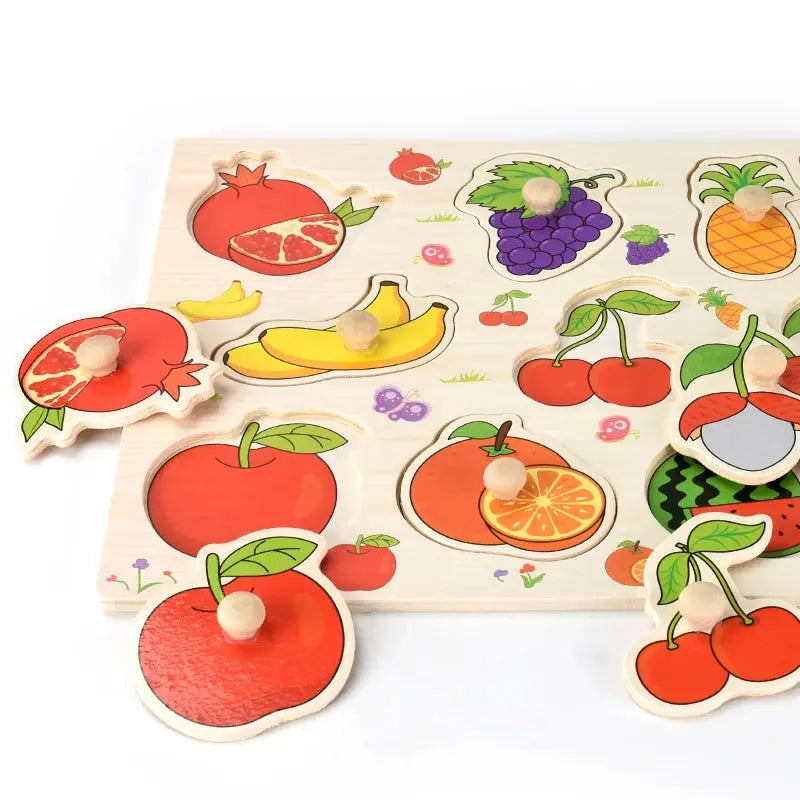 Jouet bebe - Jouet pour bébé - Puzzle 3D MontessoriBoard™ Mon Shopping Bébé