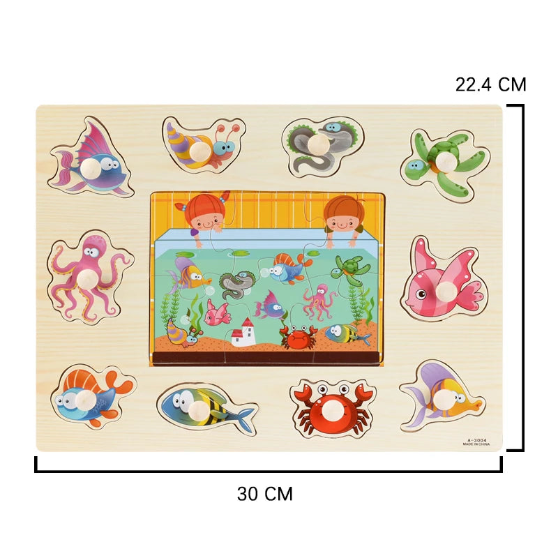 Jouet bebe - Jouet pour bébé - Puzzle 3D MontessoriBoard™