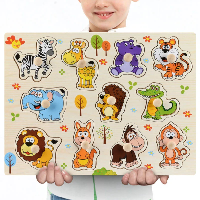 Jouet bebe - Jouet pour bébé - Puzzle 3D MontessoriBoard™