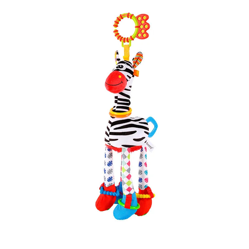 Hochet bébé - Girafe en peluche