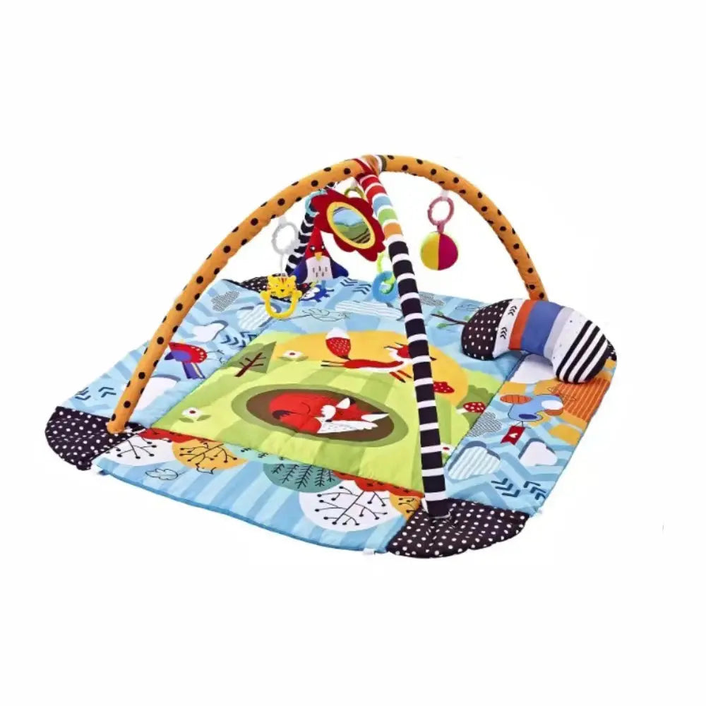 Tapis de jeu pliable 4 en 1 pour bébé de 0 à 12 mois, pour gymnastique, temps du ventre, Center d'activité adapté aux jouets éducatifs pour nouveau-nés Mon Shopping Bébé