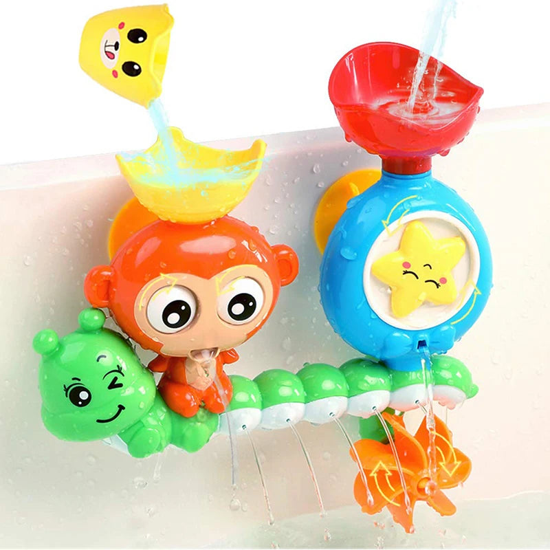 Jouet de bain bébé - Singe de bain