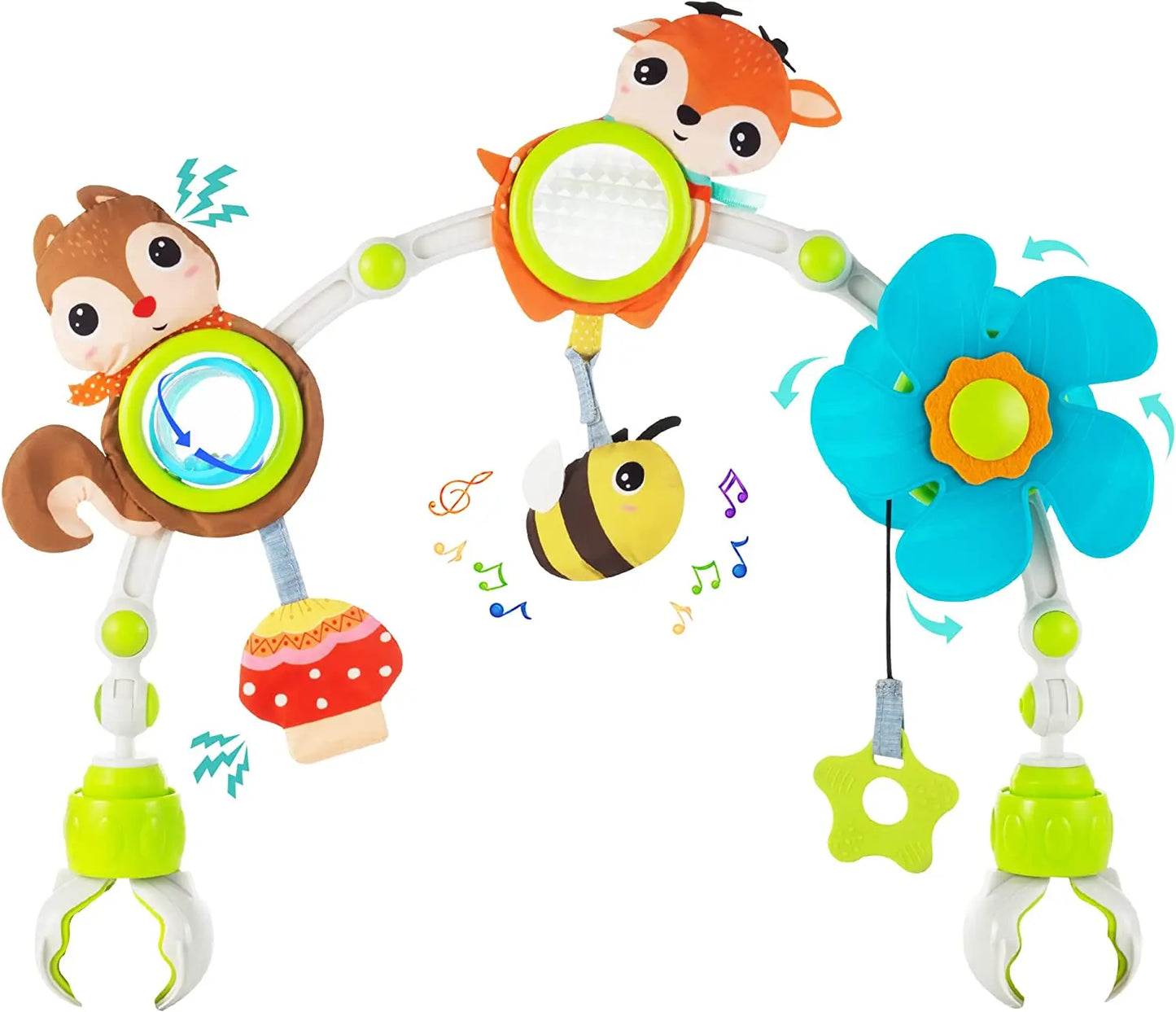 Hochet bébé - Hochet pour bébé - Hochet Musical en arc