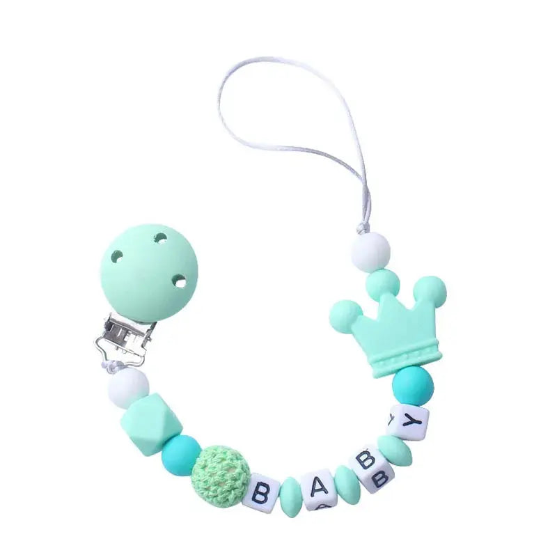 Attache tetine personnalisable - Attache sucette - Ours Mon Shopping Bébé