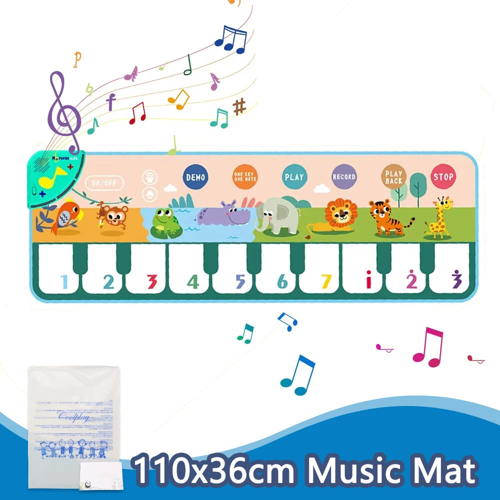 Tapis d'éveil pliable - Tapis piano bébé