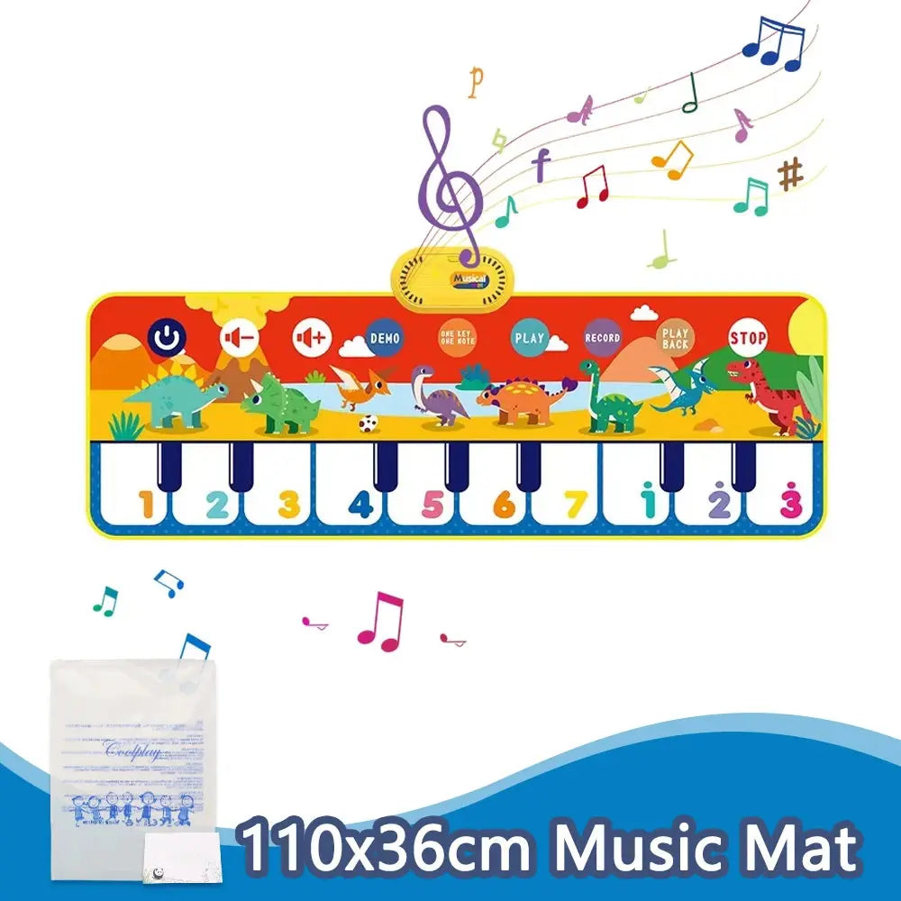 Tapis d'éveil pliable - Tapis piano bébé Mon Shopping Bébé