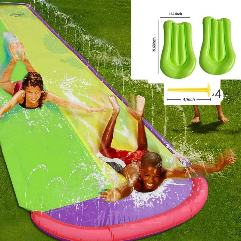 Piscine bebe - Toboggan aquatique Mon Shopping Bébé