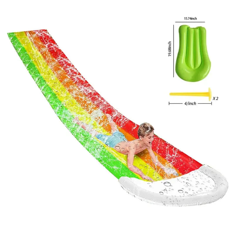 Piscine bebe - Toboggan aquatique Mon Shopping Bébé