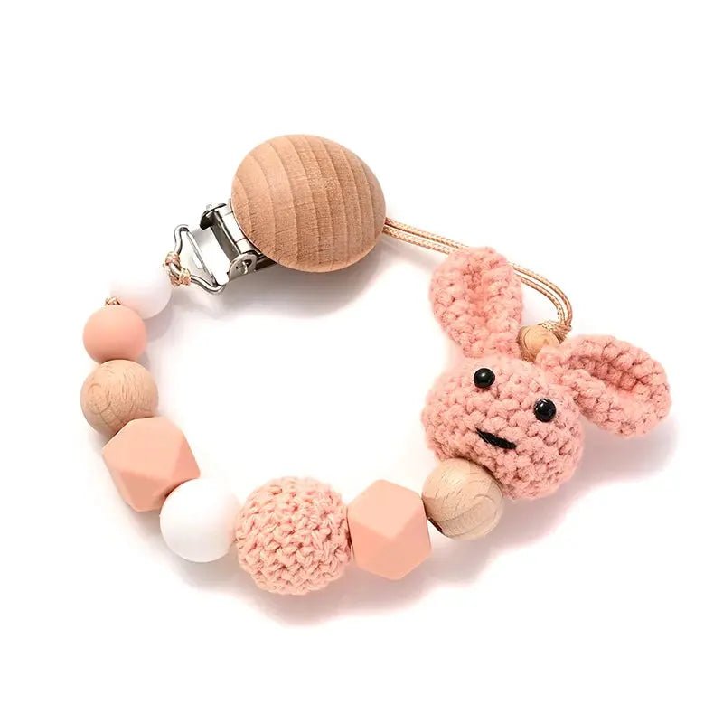 Attache tetine - Attache sucette - Mickey - Mon Shopping Bébé