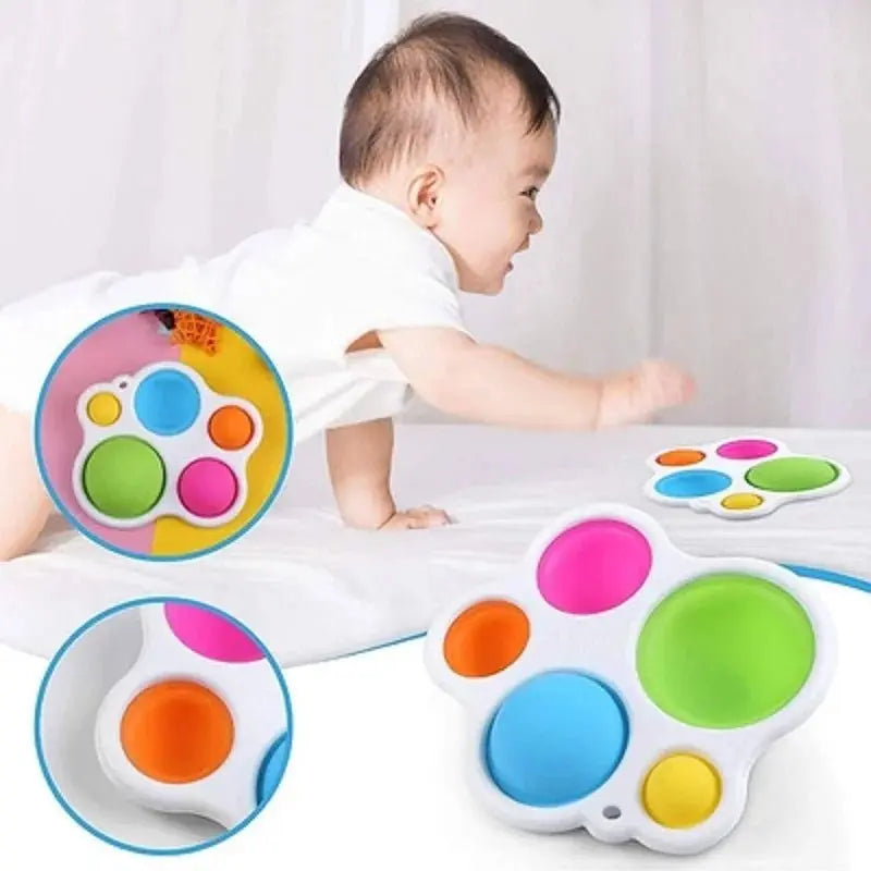 Jouet d'Éveil - PuzzleBoard™ - Blanc - Mon Shopping Bébé