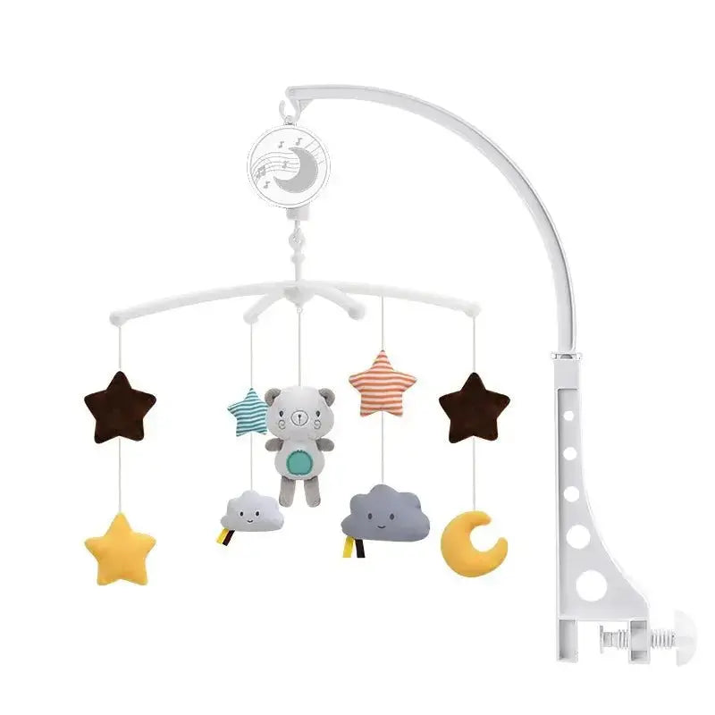 Mobile bébé - Mobile musical bébé - Animaux en Peluche - Mon Shopping Bébé
