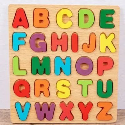 Puzzle en Bois - MontessoriToys™ - Alphabet - Mon Shopping Bébé