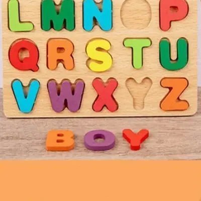 Puzzle en Bois - MontessoriToys™ - Alphabet - Mon Shopping Bébé