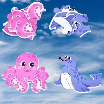 Puzzle Montessori - BabyPuzzle™ - Océan - Mon Shopping Bébé