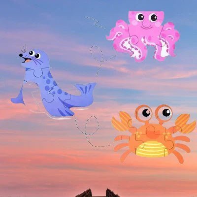 Puzzle Montessori - BabyPuzzle™ - Océan - Mon Shopping Bébé