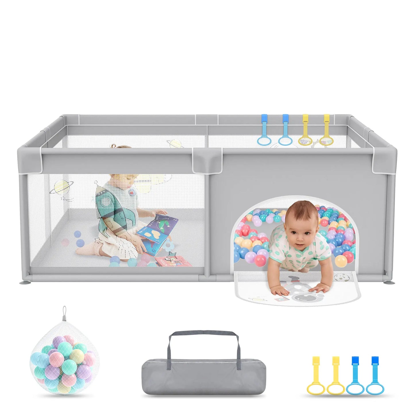 Parc bebe | Oceanic Play Mon Shopping Bébé