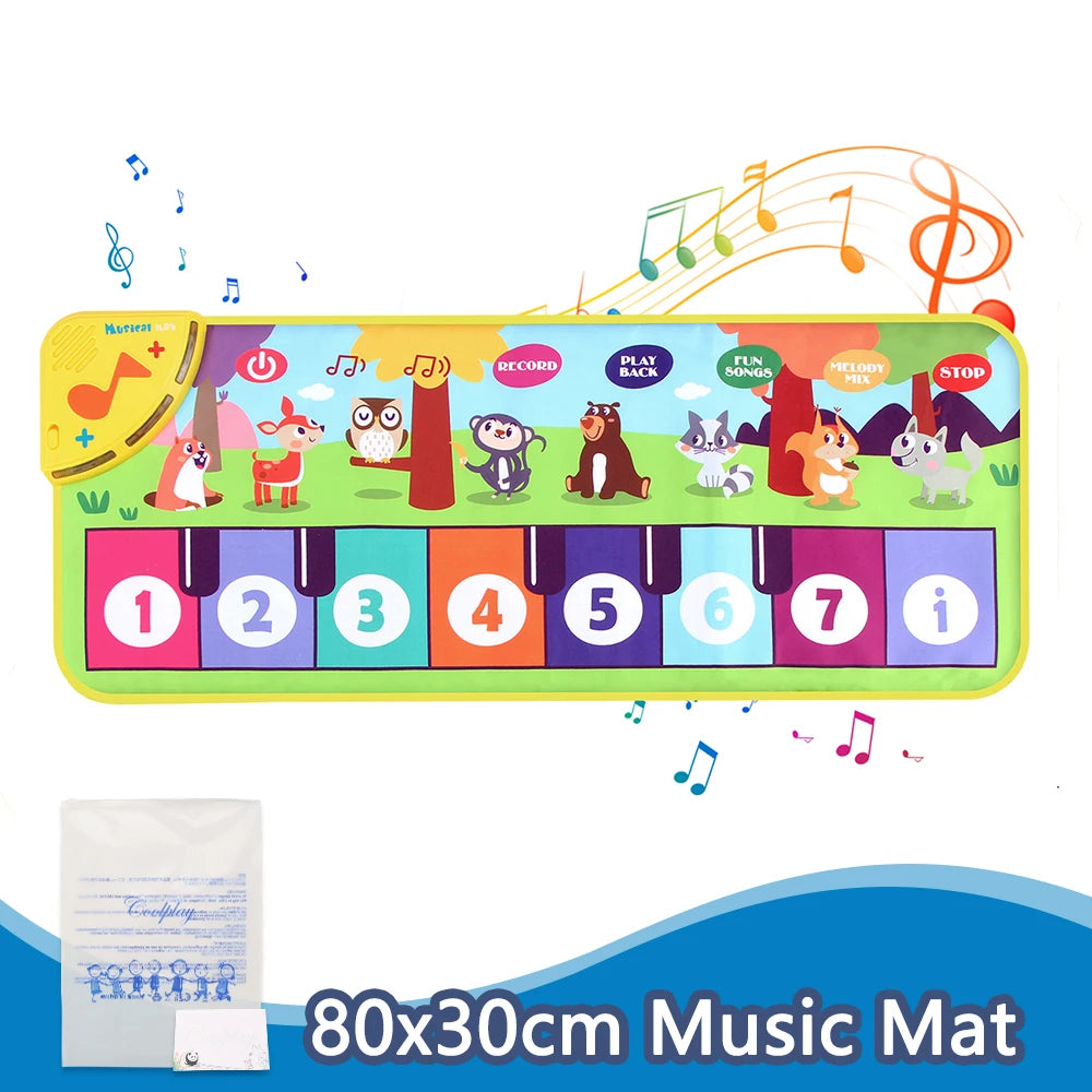 Tapis d'éveil pliable - Tapis piano bébé