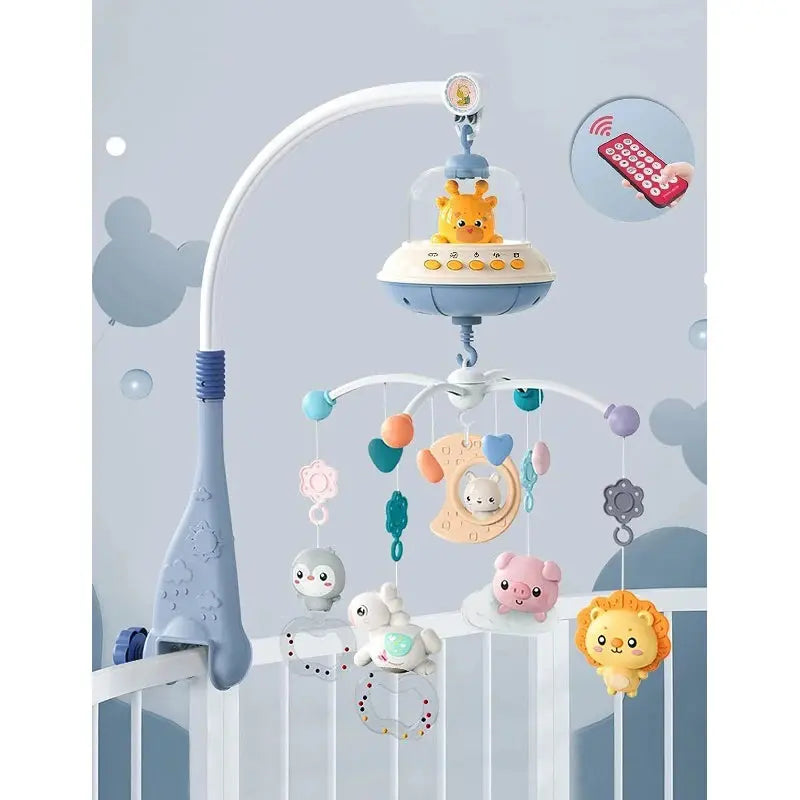 Mobile bébé - Mobile musical bébé - Espace + Animaux Mon Shopping Bébé