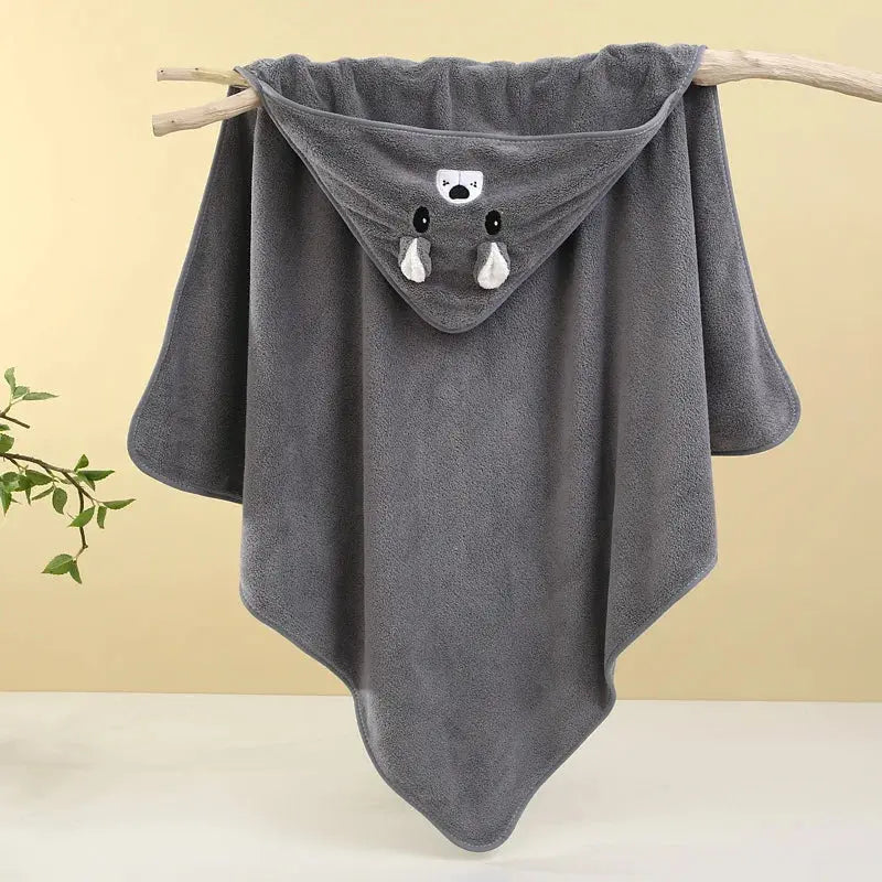 Cape de bain bébé - Ultra douce - Serviette de bain bébé Mon Shopping Bébé
