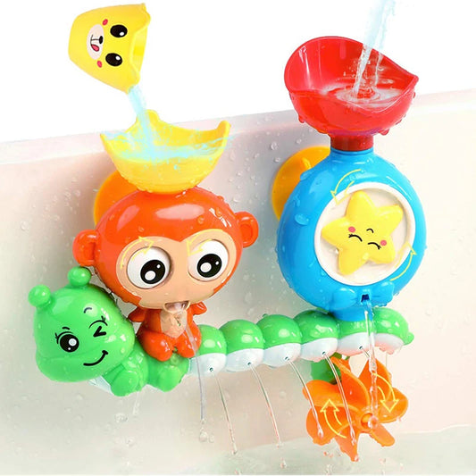 Jouet de bain bébé - Singe de bain