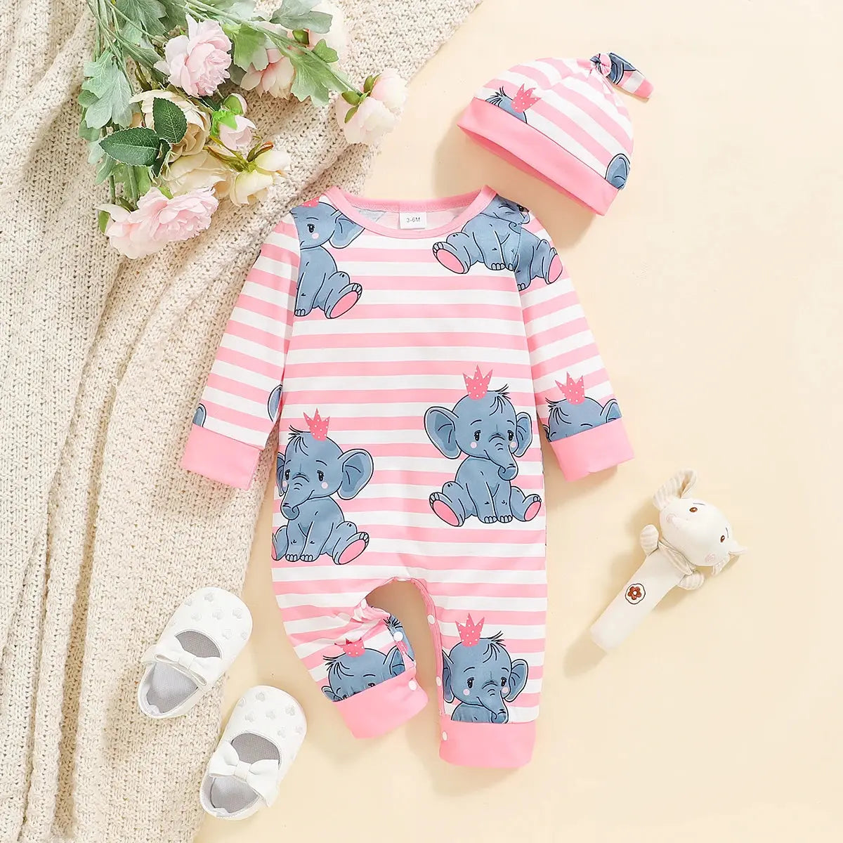 Barboteuse d'hiver pour nouveau-né garçon, imprimé ours, manches longues, boutonnée sur le devant, une pièce, vêtements doux à la mode pour bébé Mon Shopping Bébé