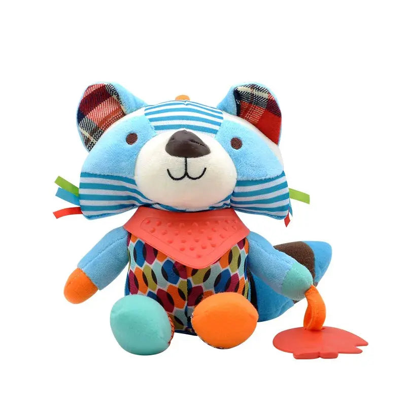 Hochet bébé - Jouet bébé - Peluche Animaux Mon Shopping Bébé