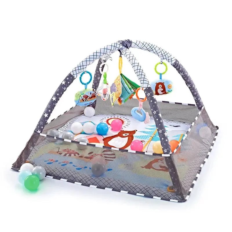 Grand tapis de jeu de gymnastique Portable pour bébé, Capet de développement multifonctionnel pour bébé, tapis de gymnastique pour bébé, cadre de Fitness, couverture rampante Mon Shopping Bébé