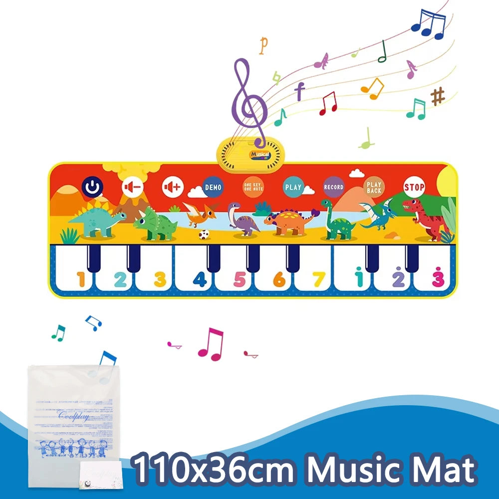 Tapis d'éveil pliable - Tapis piano bébé