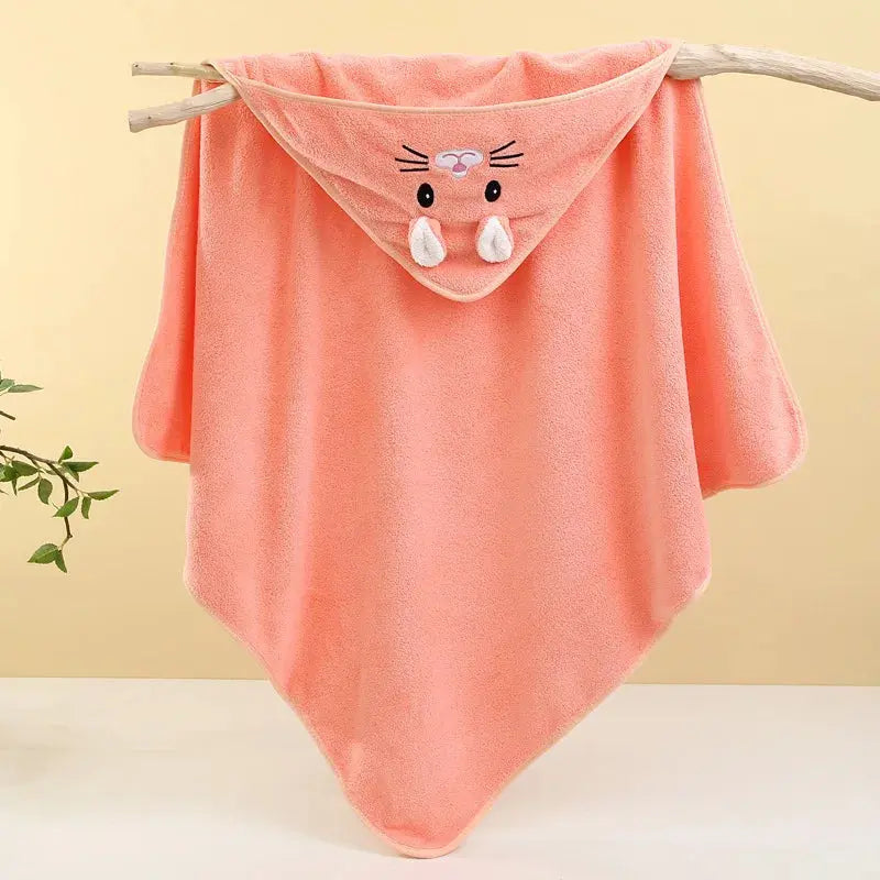 Cape de bain bébé - Ultra douce - Serviette de bain bébé Mon Shopping Bébé