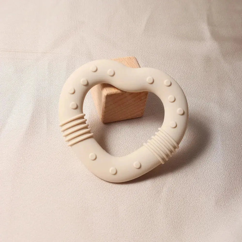 Anneau de dentition - Forme cœur étoile - Mon Shopping Bébé