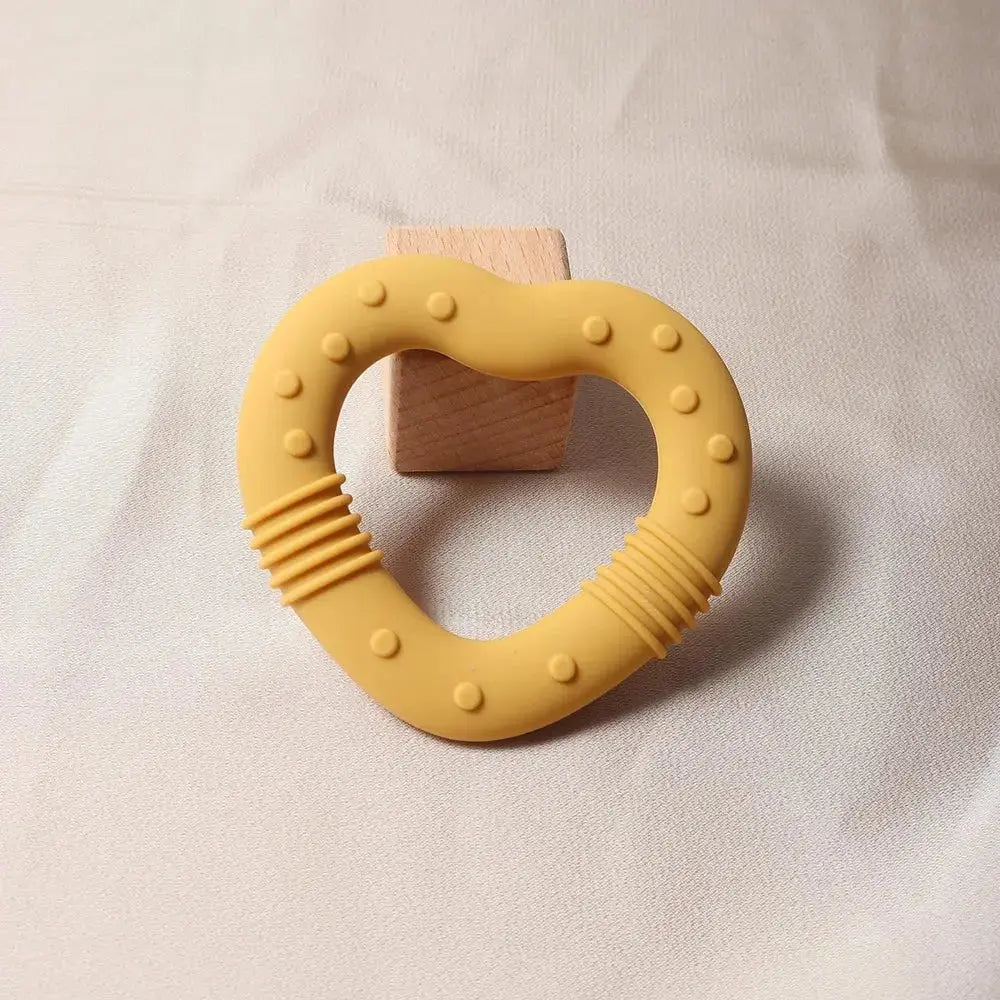 Anneau de dentition - Forme cœur étoile - Mon Shopping Bébé
