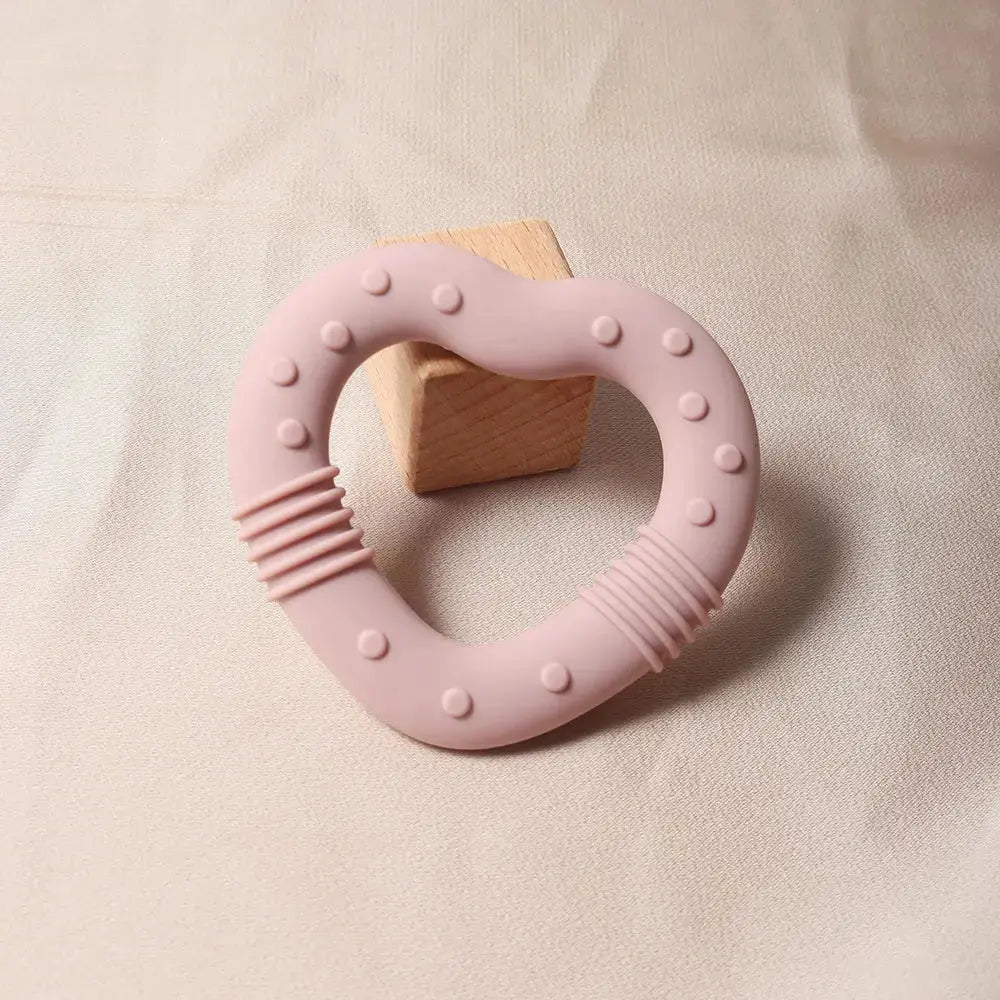 Anneau de dentition - Forme cœur étoile - Mon Shopping Bébé