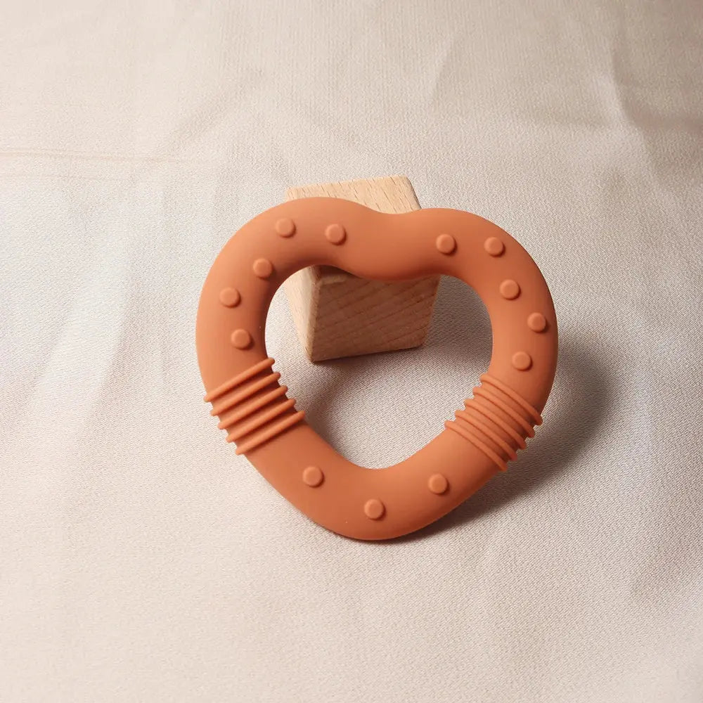 Anneau de dentition - Forme cœur étoile - Mon Shopping Bébé