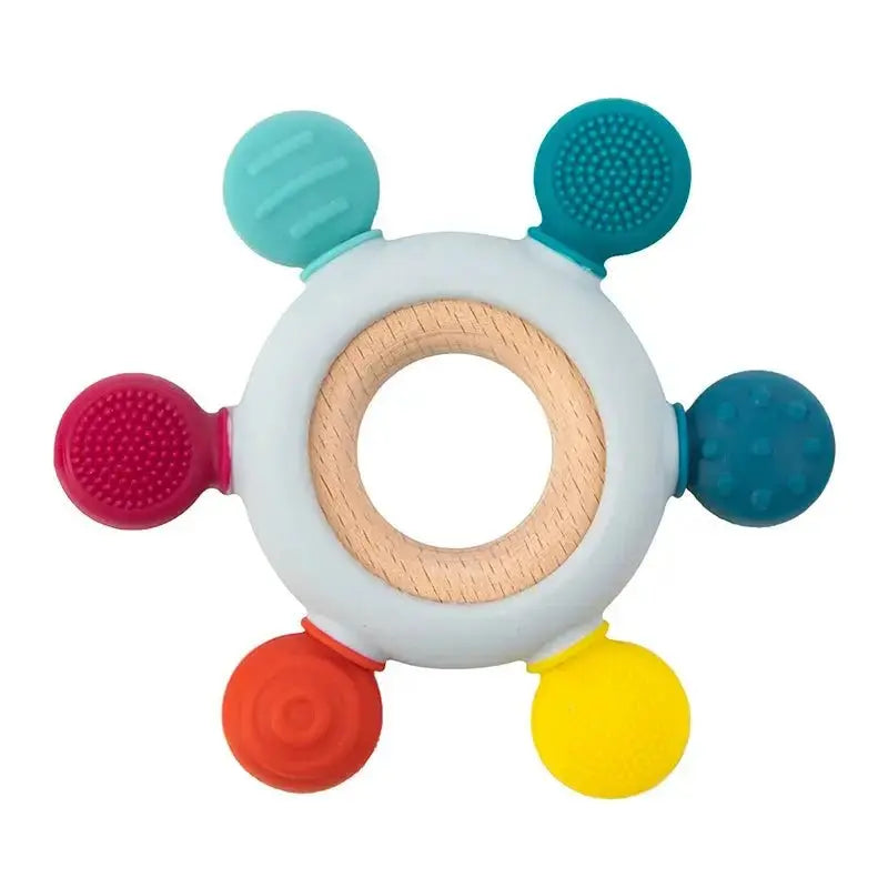 Anneau de dentition gouvernail bois - Mon Shopping Bébé