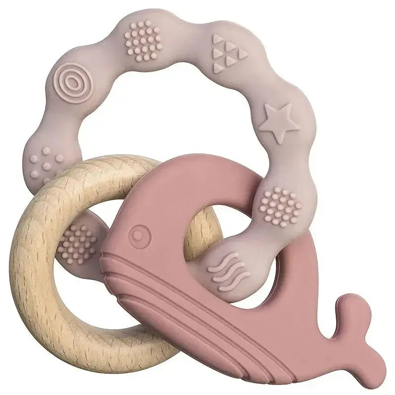 Anneau de dentition gouvernail bois - Mon Shopping Bébé