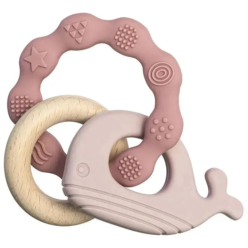 Anneau de dentition gouvernail bois - Mon Shopping Bébé