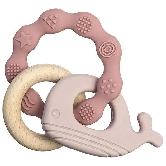 Anneau de dentition gouvernail bois - Mon Shopping Bébé