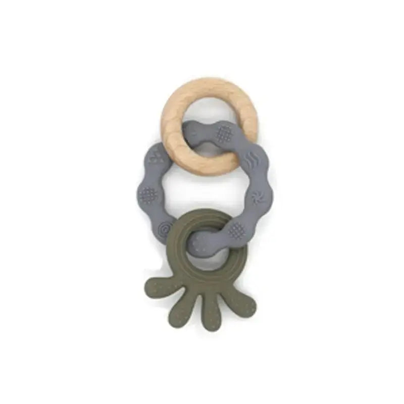 Anneau de dentition gouvernail bois - Mon Shopping Bébé