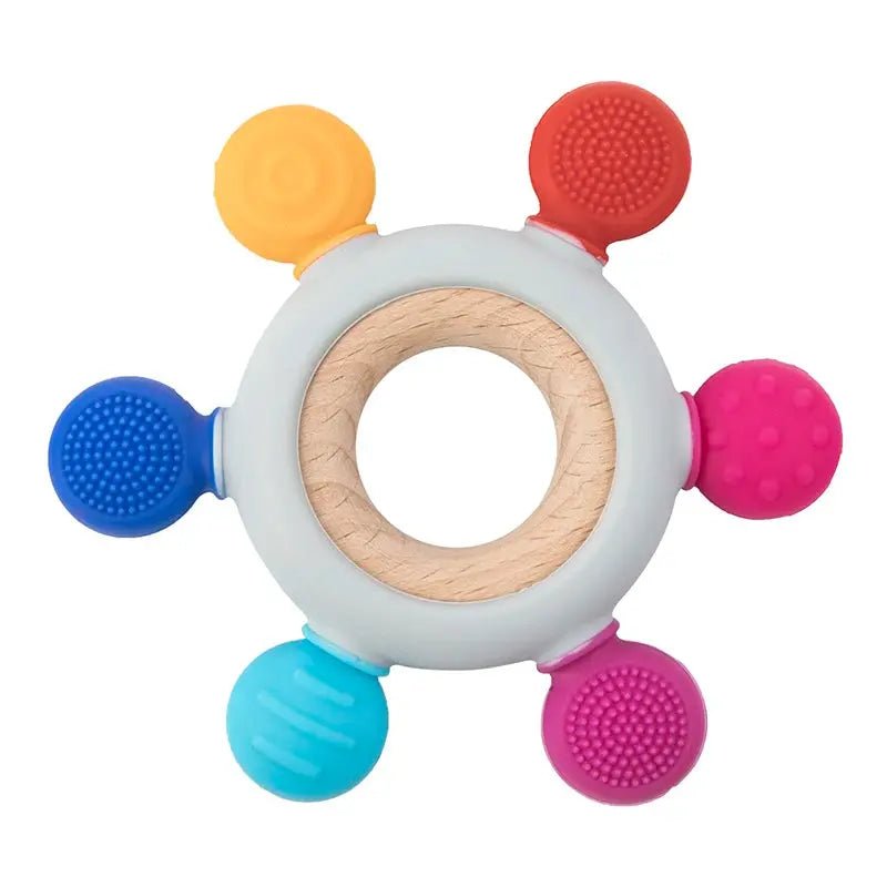 Anneau de dentition gouvernail bois - Mon Shopping Bébé