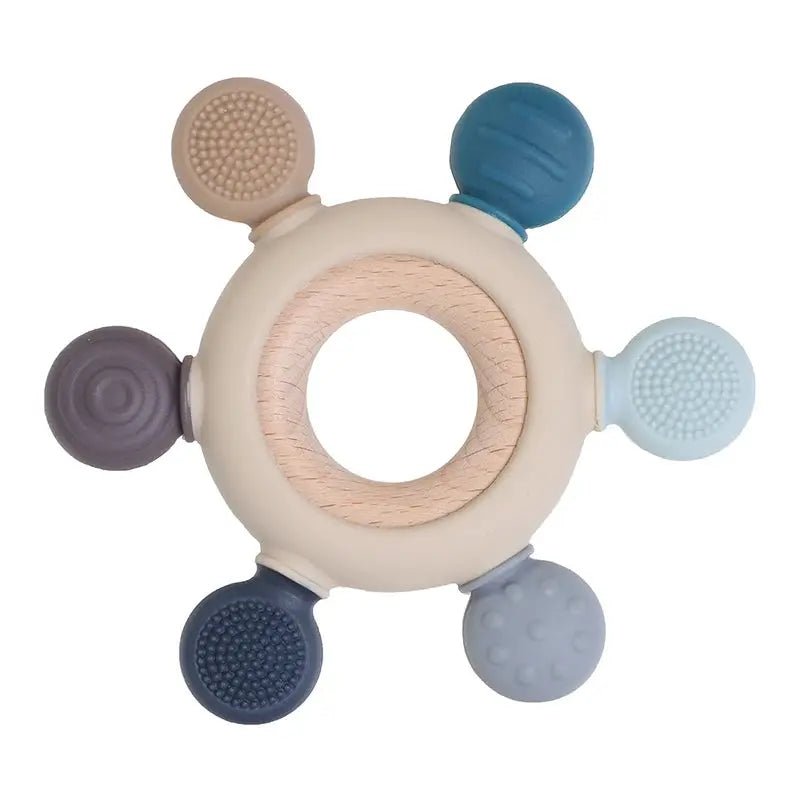 Anneau de dentition gouvernail bois - Mon Shopping Bébé