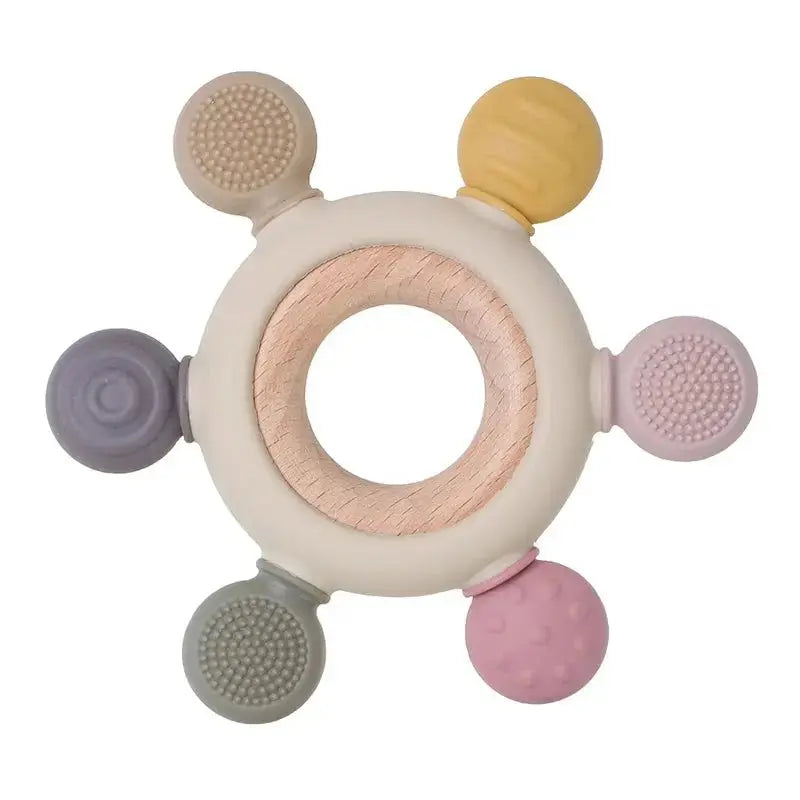 Anneau de dentition gouvernail bois - Mon Shopping Bébé