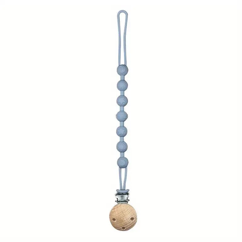 Attache tetine - Attache sucette - Bois - Mon Shopping Bébé