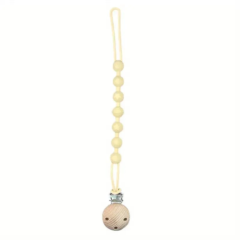 Attache tetine - Attache sucette - Bois - Mon Shopping Bébé