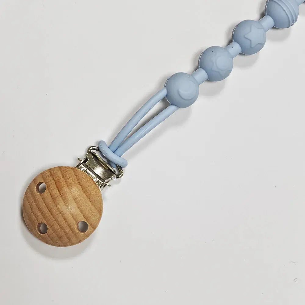 Attache tetine - Attache sucette - Bois - Mon Shopping Bébé