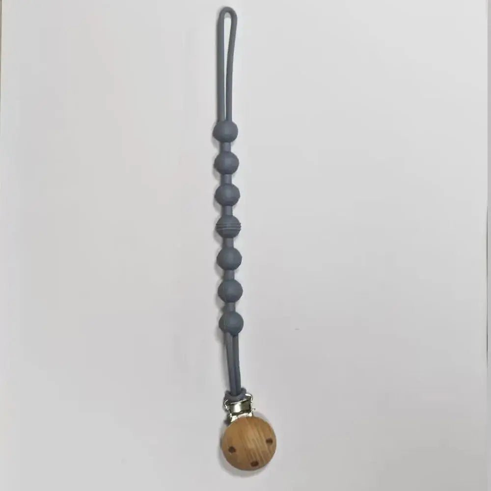 Attache tetine - Attache sucette - Bois - Mon Shopping Bébé