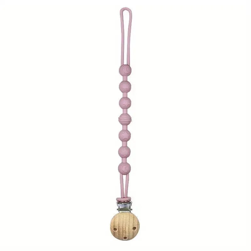 Attache tetine - Attache sucette - Bois - Mon Shopping Bébé